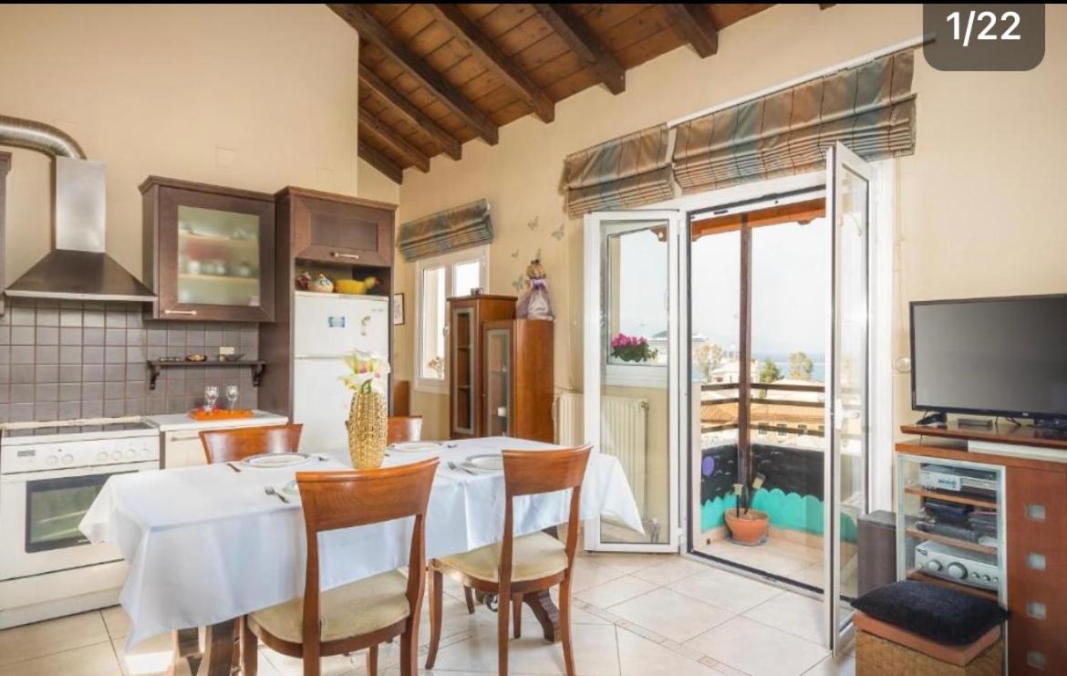 Makis Sea-View Apartment-Corfu Port Mantouki Ngoại thất bức ảnh