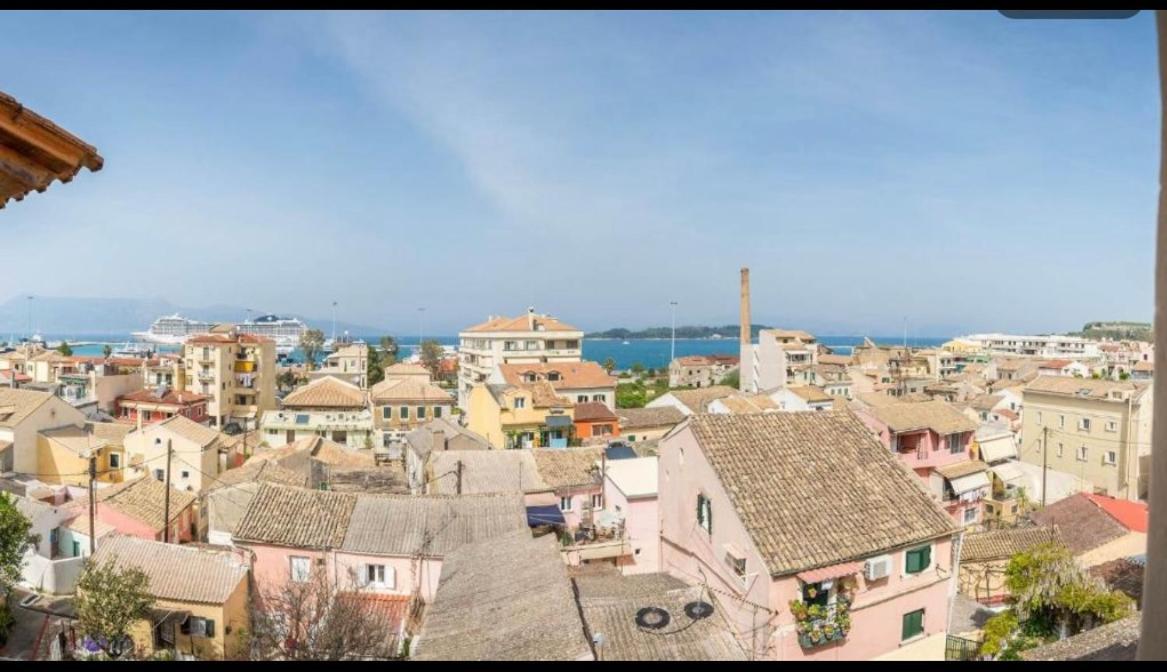Makis Sea-View Apartment-Corfu Port Mantouki Ngoại thất bức ảnh