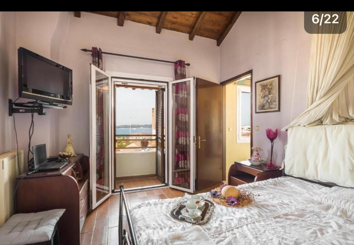 Makis Sea-View Apartment-Corfu Port Mantouki Ngoại thất bức ảnh